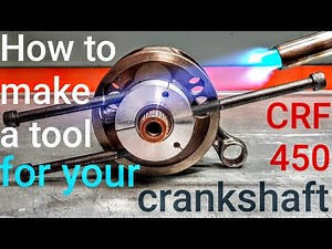 How to make a tool for your crankshaft.