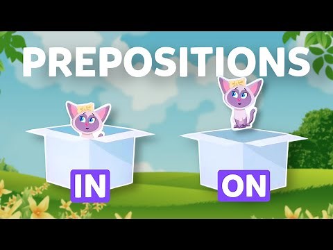 Prepositions of place for kids | English Grammar For Kids with Novakid 0+