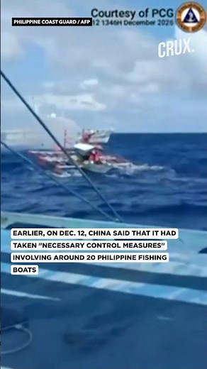 Watch: China ‘Attacks’ Filipino Fishermen In South China Sea, ‘Unleashes Water Canons’ | Philippines
