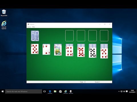 Install Solitaire, Minesweeper and other Windows 7 Games in Windows 10 - October 2015 Update
