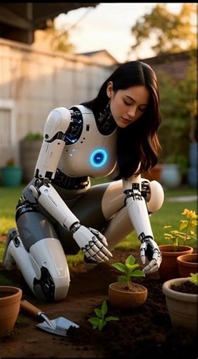 Harvesting Robot. Unit X–2026: 🤖 #humanoidrobot #robot#shorts #aiart #cinelabai #ai #shorts