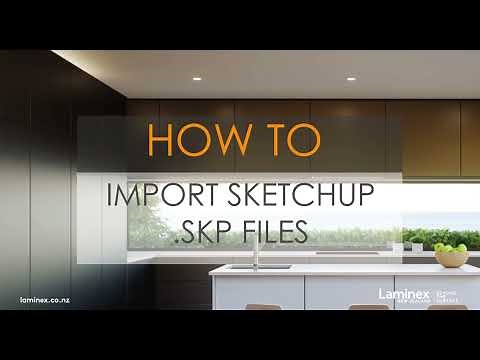 Importing SketchUp .SKP file