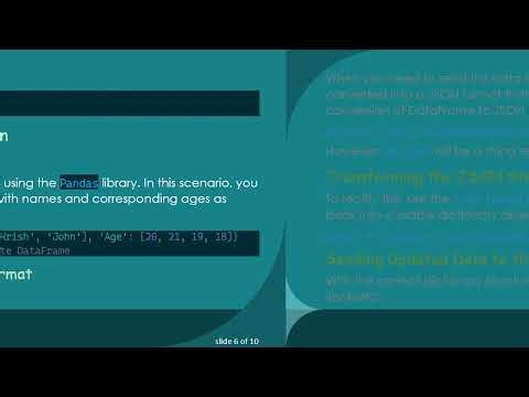 Emitting a Pandas DataFrame in Flask-SocketIO with Background Tasks