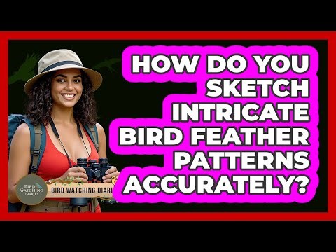 How Do You Sketch Intricate Bird Feather Patterns Accurately? - Bird Watching Diaries