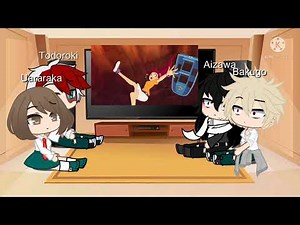 mha react to lolirock transformations and Iris shanila || Gacha club