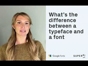 What's the difference between a typeface and a font