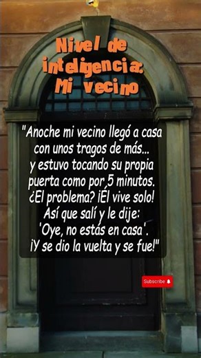 Nivel de inteligencia: Mi vecino 🤦‍♂️