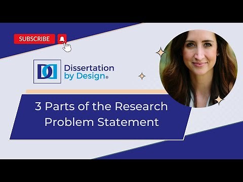 3 Components of a Research Problem Statement