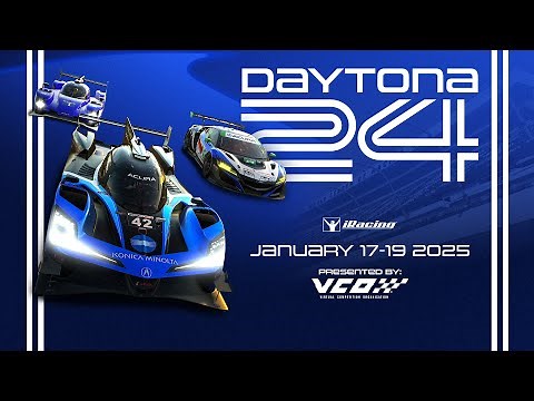 2025 iRacing Daytona 24 Part 1 | Daytona International Speedway