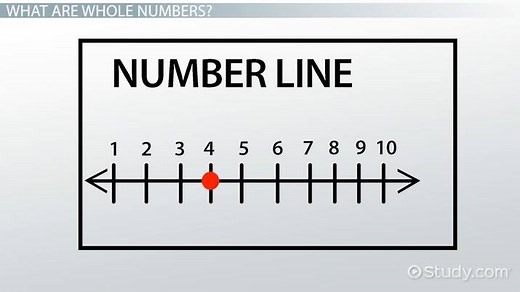 Rounding Whole Numbers Using a Number Line | Overview & Examples