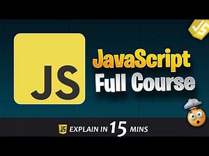 JavaScript Crash Course for Beginners | Complete JS Tutorial 2026