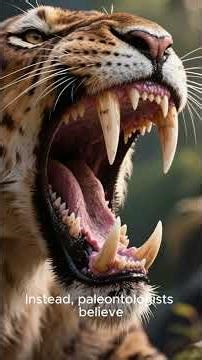 The saber-toothed cat