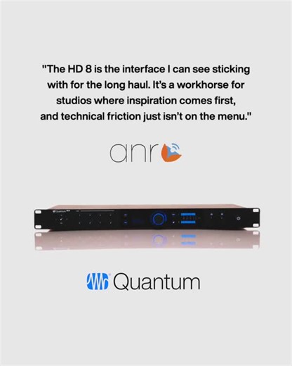 The verdict is in, and audionewsroom agrees that Quantum HD 8 is a powerful audio interface for professional and project studios alike! Read the full review: https://bit.ly/42ap79b | PreSonus