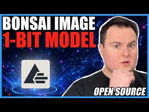 Bonsai Image LOCAL Test & Install – A 1-Bit Image Generation Model!