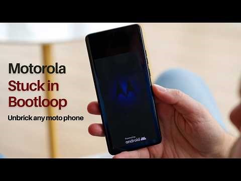 How to flash firmware on any Motorola phone | Fix bootloop in Moto