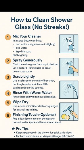 77K views · 157 reactions | ✨ Say Goodbye to Foggy, Streaky Shower...