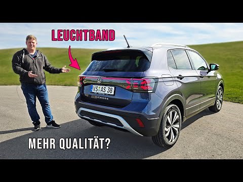 2024 VW T-Cross Facelift: What's New on the T-Cross: Review, Driving Report, Test