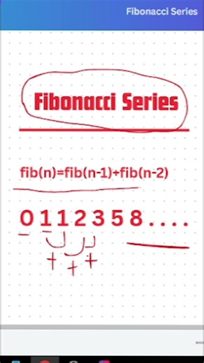 Fibonacci Series Using Recursion in Java | Easy Java Program for Beginners 🔥 #shorts
