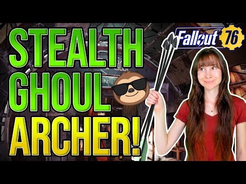 Bows Are Back On The Menu! Sneaky Ghoul Bow Build 🏹 Bows Are Crazy NOW! You Need to Try This 👀 F76