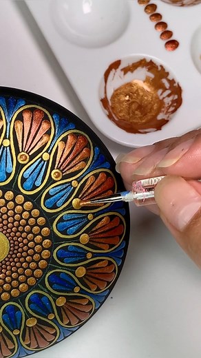 32K views · 512 reactions | ✨ Watch this Mandala Dot Art on a Rock...