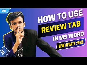 How to Use Review Tab in MS Word | Track Changes, Comments & Proofing Tools Explained