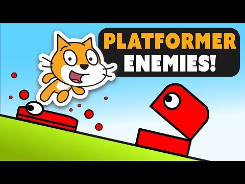 Coding Platformer Enemies | 11. Scratch Platformer Tutorial
