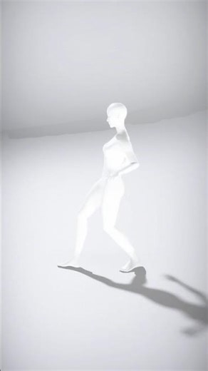 Female Character Model with Stylized Features - AI Rigged 3D Character