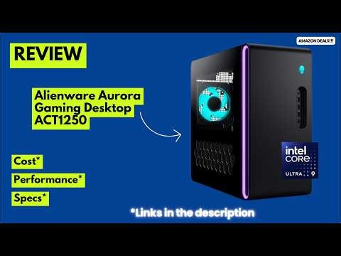 Alienware Aurora ACT1250 Review 🔥 Intel Ultra 9 + RTX 5080 Gaming PC | Best High-End Desktop?