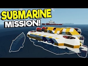SUBMARINE SINKING SHIP SURVIVAL RESCUE! - Stormworks: Build and Rescue Multiplayer Gameplay