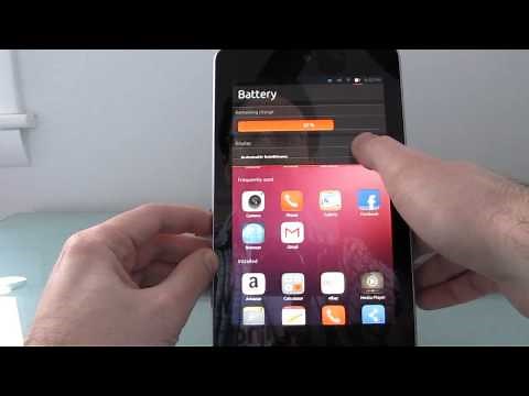 Ubuntu 12.10 Touch Preview on the Google Nexus 7