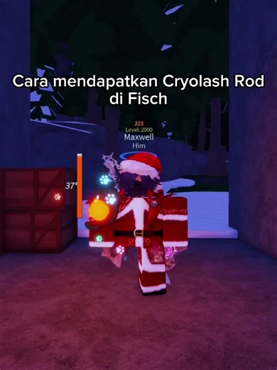 Cara mendapatkan Cryolash Rod di Fisch New Update #roblox #robloxfyp #fisch #fischroblox