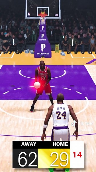Kobe Bryant vs Michael Jordan 1v1 Basketball Battle