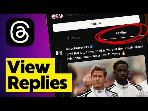 How to See Replies on Threads
