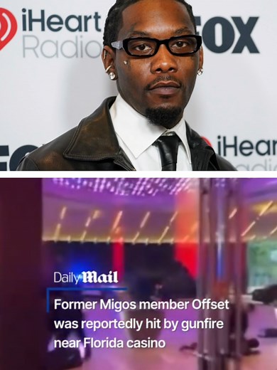 Rapper Offset Greeted Fans Before Shooting Incident