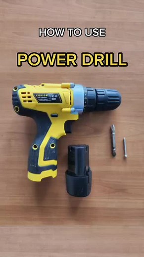 How to Use a Power Drill - Tips and Tricks for Beginners