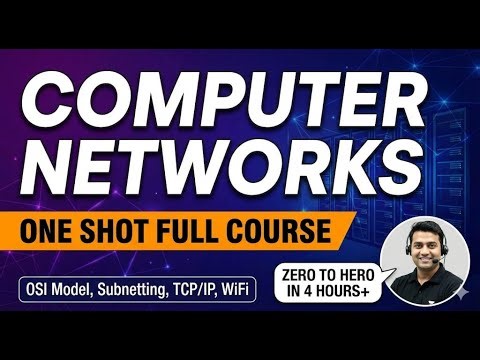 Computer network One Shot beginners to mastery