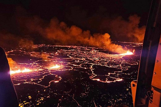Iceland volcano: Watch the Fagradalsfjall eruption live