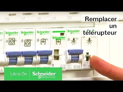 Tuto : branchement d'un telerupteur dans un tableau electrique | Schneider Electric France