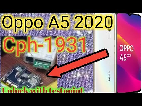 Oppo A5 2020 cph1931 Pattern unlock with isp (test point)