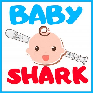 ▷ Baby Shark Recorder Notes - Recorder Notes