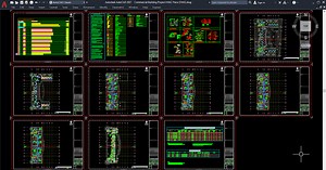 Commercial Building Project HVAC Plans [DWG]
