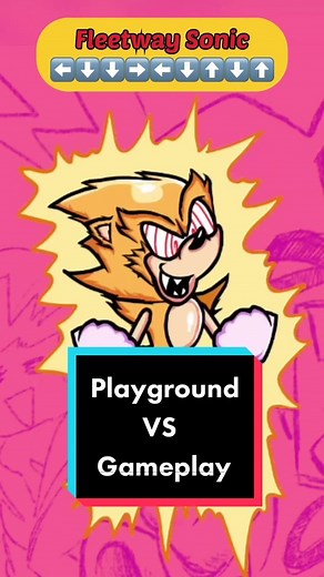 FNF Fleeteay Sonic Playground VS Gameplay #fnf #GameTime #fleetwaysonic #fnffleetwaysonic