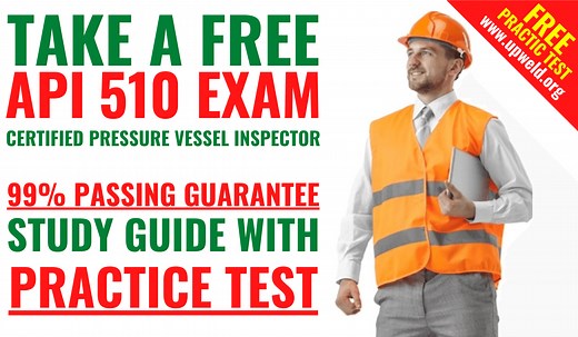 Take A Free API 510 Exam Practice Test - UpWeld