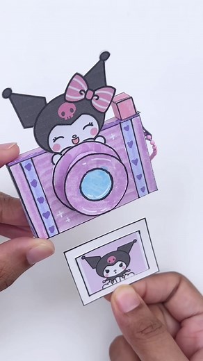 DIY Paper Camera Craft Tutorial