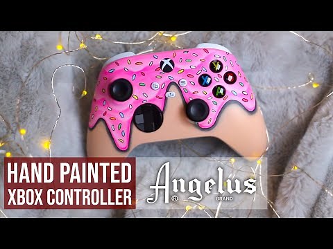 How To Custom Your Xbox Controller | Painting Plastic With Angelus Paint