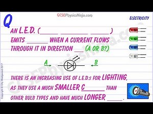 Light Emitting Diode Explained - GCSE Physics