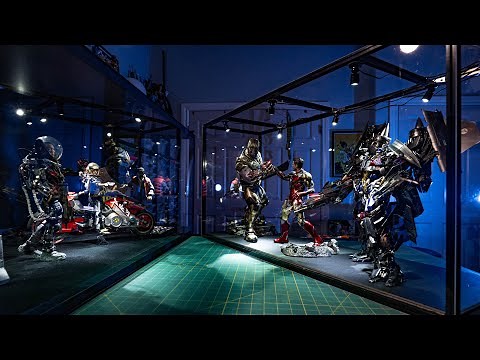 Making a Custom Figure Display Case with LED Spotlights!