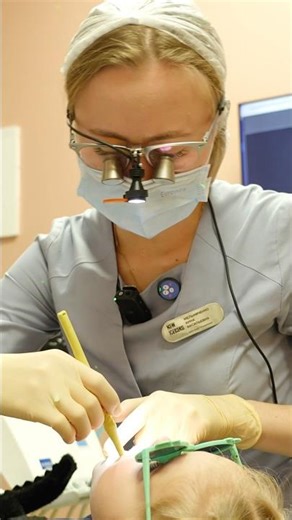 What awaits a child at the first appointment with the dentist?