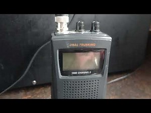 Radio Shack 1000 Channels Scanner