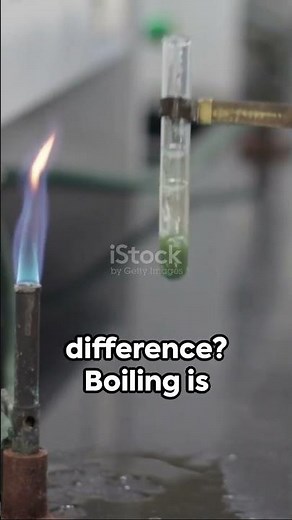 Quick Science: Boiling vs. Evaporation